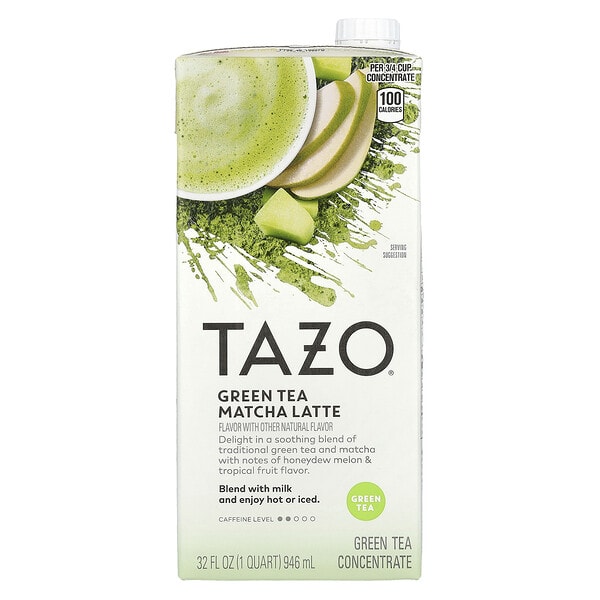 taz70510_v_10.jpg Green Tea Matcha Latte, концентрат зеленого чая, 946 мл (32 жидк. унц.) — TAZO