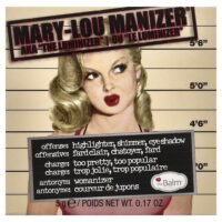 Mary-Lou Manizer®, хайлайтер, сияющий, тени для век, 5 г (0,17 унции) — theBalm Cosmetics