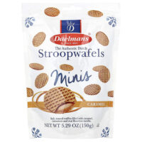 мини-вафли, карамель, 150 г (5,29 унции) — Daelmans