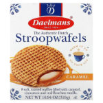 Stropwafels, карамель, 8 вафель, 310 г (10,94 унции) — Daelmans