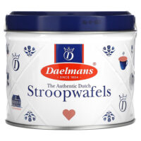Стровафли, подарочный набор, карамель, 8 шт., 8,11 унций (230 г) — Daelmans