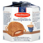 Strookwafels, кофе, 8 вафель, 230 г (8,11 унции) — Daelmans