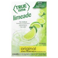 True Lime, лаймад, оригинальный, 10 пакетиков по 3 г (0,11 унции) — True Citrus