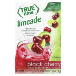 True Lime, лаймад, черная вишня, 10 пакетиков по 3 г (0,11 унции) — True Citrus