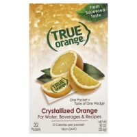 True Orange®, кристаллизованный апельсин, 32 пакетика, 25,6 г (0,90 унции) — True Citrus