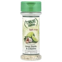 True Lime, кристаллизованный лайм с чесноком и кориандром, без соли, 55 г (1,94 унции) — True Citrus