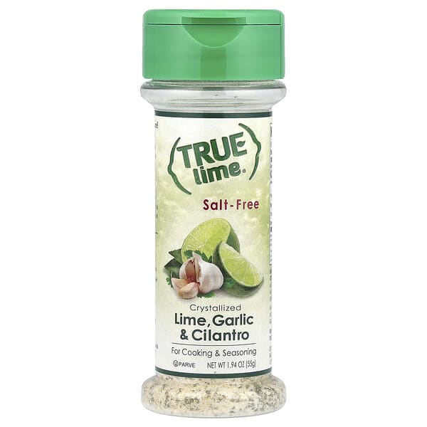 tcc00675_v_34.jpg True Lime, кристаллизованный лайм с чесноком и кориандром, без соли, 55 г (1,94 унции) — True Citrus