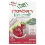True Lemon, лимонад со вкусом клубники, 10 пакетиков, 30 г — True Citrus