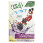True Lemon, энергетический напиток, дикая ежевика и гранат, 6 пакетиков, 16,2 г — True Citrus