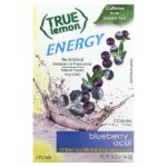 True Lemon, Energy, голубика и асаи, 6 пакетиков по 2,7 г (0,095 унции) — True Citrus