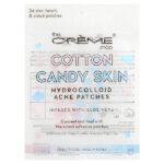 Cotton Candy Skin, гидроколлоидные патчи от акне, звезда, сердце и облака, 24 патча — The Creme Shop
