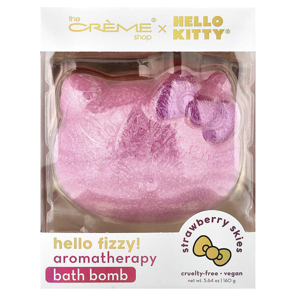tcr09526_v_18.jpg Hello Kitty®, ароматерапевтическая бомба для ванны, со вкусом клубники, 1 шт. — The Creme Shop