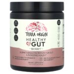Healthy Gut™, добавка для нормализации функций желудочно-кишечного тракта, вкус ягод, 243 г (8,57 унции) — Terra Origin