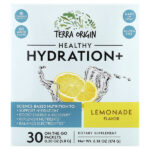 Healthy Hydration +, лимонад, 30 пакетиков, по 5,8 г (0,20 унции) — Terra Origin