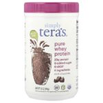 Чистый сывороточный протеин, темный шоколад, 340 г (12 унций) — Simply Tera's