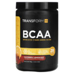 BCAA, малиновый лимонад, 389,2 г (13,9 унции) — TransformHQ