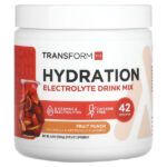Hydration, смесь для приготовления электролитического напитка, со вкусом фруктового пунша, 138,6 г (4,9 унции) — TransformHQ