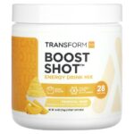 Boost Shot™, смесь для энергетических напитков, тропический кнут, 126 г (4,4 унции) — TransformHQ