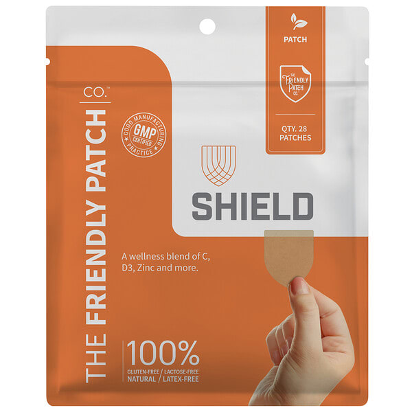 tfp08107_v_12.jpg Shield, патч для укрепления иммунитета, 28 шт. — The Friendly Patch