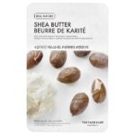 Real Nature, маска для лица, масло ши, 1 шт., 20 г (0,70 унции) — The Face Shop