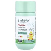 True Littles®, Daily Kids, жевательные мультивитамины, со вкусом клубники и лимона, 60 жевательных таблеток на основе пектина — True Grace