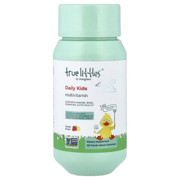 tga00985_v_10.jpg True Littles® Daily Kids Multivitamin, 120 Pectin-Based Gummies — True Grace