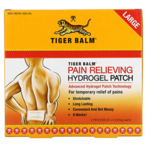 Обезболивающий гидрогелевый патч, большой, 4 патча — Tiger Balm