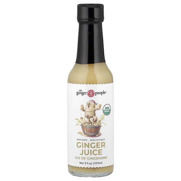 tgp90160_v_8.jpg сок из органического имбиря, 147 мл (5 жидк. унций) — The Ginger People