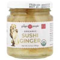 органический имбирь для суши, 190 г (6,7 унции) — The Ginger People
