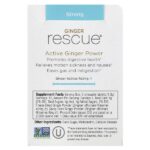 Ginger Rescue, жевательные таблетки с имбирем, сильнодействующие, 24 таблетки, 15,6 г (0,55 унции) — The Ginger People — изображение 2