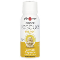 Ginger Rescue Shot, кайенский лимон, 59 мл (2 жидк. унц.) — The Ginger People