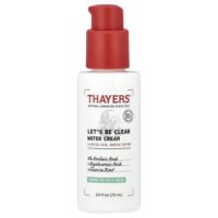 Let's Be Clear Water, крем, без отдушек, 75 мл (2,5 жидк. унц.) — Thayers