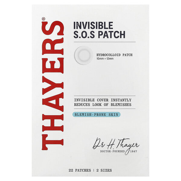 tha05339_v_18.jpg Invisium SOS Patch, патчи для кожи, склонной к высыпаниям, 22 шт. — Thayers