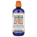 Healthy Gums, ополаскиватель для полости рта, чистая мята, 1 л (33,8 жидк. унции) — TheraBreath