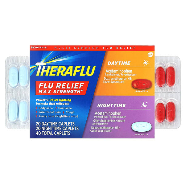 thf98180_v_13.jpg Theraflu, Flu Relief Max Strength, дневное и ночное действие, 40 капсул