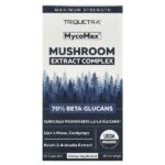 MycoMax®, комплекс экстрактов грибов, максимальная сила действия, 60 капсул — Triquetra Health