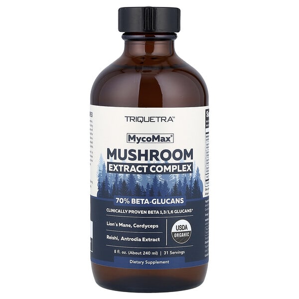 thh35447_v_8.jpg MycoMax®, комплекс экстрактов грибов, 240 мл (8 жидк. унций) — Triquetra Health