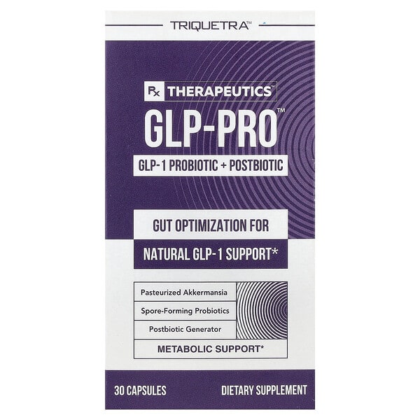 thh35463_v_20.jpg PX Therapeutics™, GLP-Pro™ GLP-1, пробиотики и постбиотики, 30 капсул — Triquetra Health