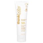 Thinkbaby®, солнцезащитное средство с оксидом цинка, SPF 50, 89 мл (3 жидк. Унции) — think