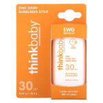 Thinkbaby®, солнцезащитное средство с оксидом цинка в стике, SPF 30, 18,4 г (0,64 жидк. унции) — think — изображение 2