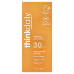 Thinkdaly, сыворотка для загара для ежедневного использования, SPF 30, без отдушек, 30 мл (1 жидк. унция) — think — изображение 2