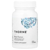 Brain Factors, добавка для поддержки мозга, 30 капсул — Thorne