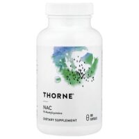 NAC, 180 капсул (500 мг в 1 капсуле) — Thorne