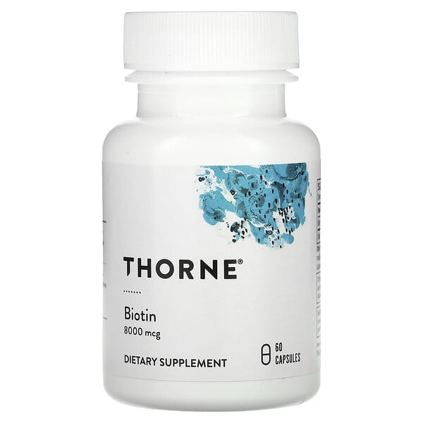 thr11802_v_29.jpg биотин, 8000 мкг, 60 капсул — Thorne
