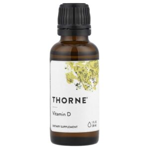 жидкий витамин D, 30 мл (1 жидк. унция) — Thorne