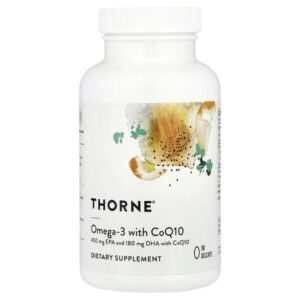 Омега-3 с коэнзимом Q10, 90 желатиновых капсул — Thorne