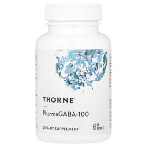 PharmaGABA-100, 60 капсул (100 мг в 1 капсуле) — Thorne