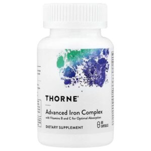 улучшенный комплекс с железом, 60 капсул — Thorne