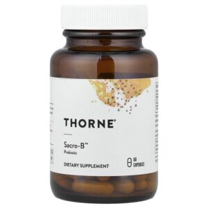 Sacro-B™, пробиотик, 60 капсул (250 мг в 1 капсуле) — Thorne