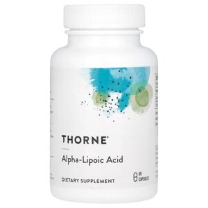 альфа-липоевая кислота, 60 капсул (300 мг в 1 капсуле) — Thorne